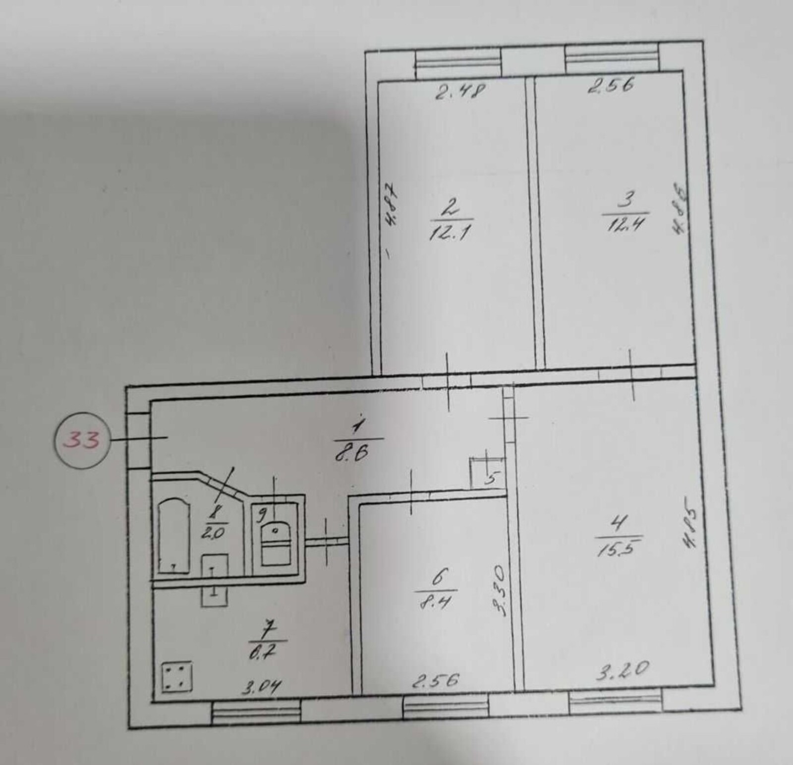 Продам 3х комнатную квартиру ЦНАП фото 1 Продам 3х комнатную квартиру ЦНАП фото 1