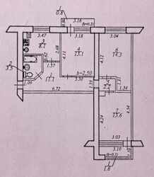 Квартира 3к, ремонт,автономка, район Титова вул.Новокримська фото 1 Квартира 3к, ремонт,автономка, район Титова вул.Новокримська фото 1