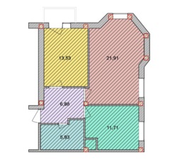 2х кімнатна в АББО фото 13 2х кімнатна в АББО фото 13