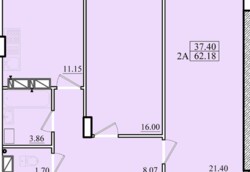 Продаётся 2-х комн. квартира в новострое на Парусной 1С фото 5 Продаётся 2-х комн. квартира в новострое на Парусной 1С фото 5