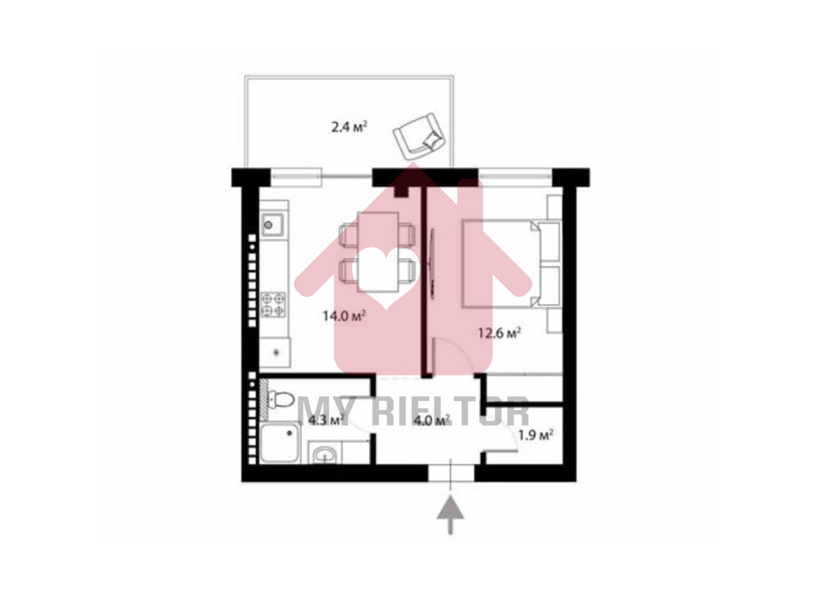Продаж квартири у ЖК з великою територією де багато цікавого! фото 1 Продаж квартири у ЖК з великою територією де багато цікавого! фото 1