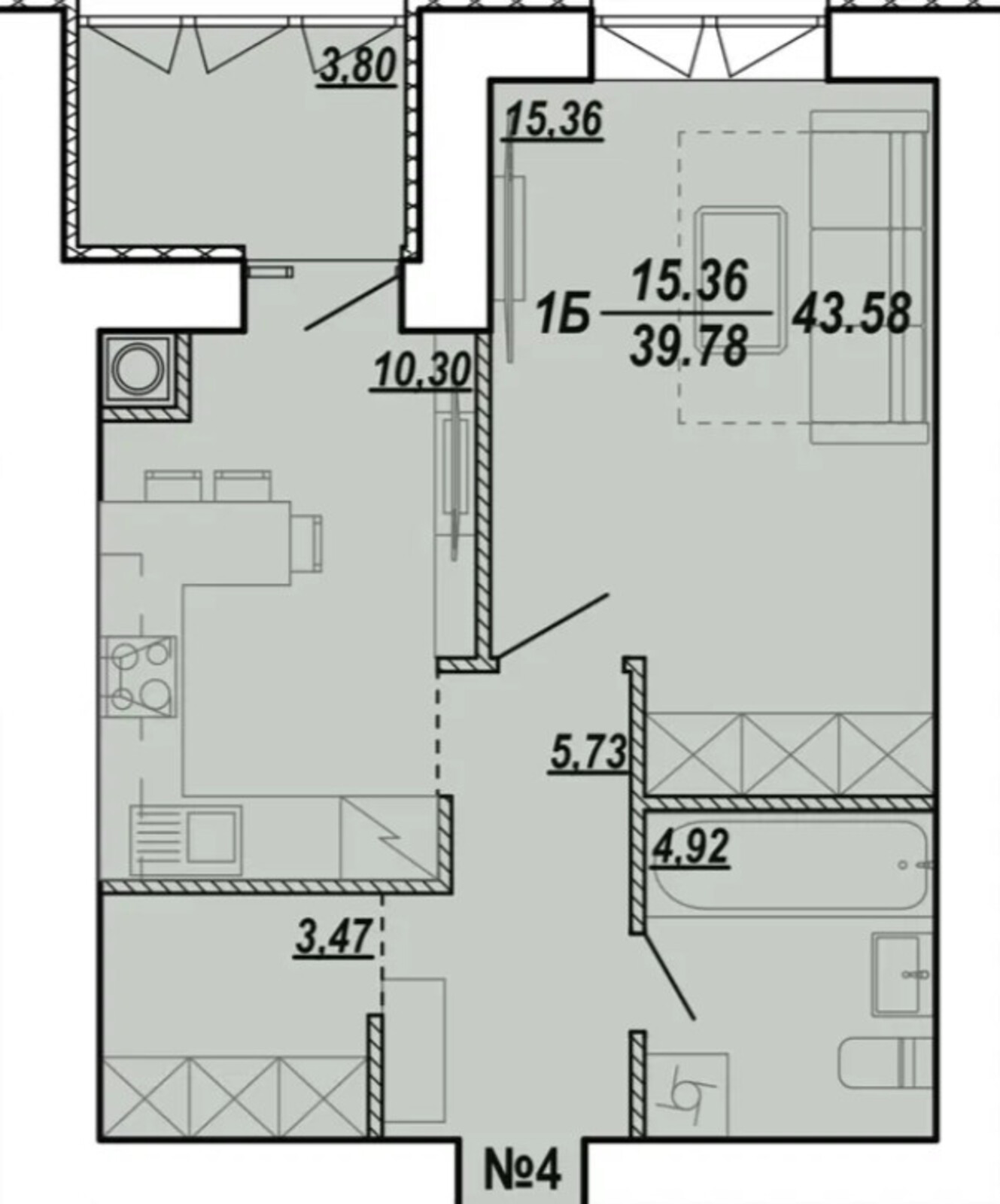 Продаж 1к квартири, 44 кв.м, вул. Текстильна фото 1 Продаж 1к квартири, 44 кв.м, вул. Текстильна фото 1