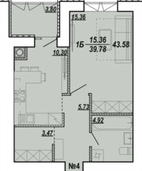 Продаж 1к квартири, 44 кв.м, вул. Текстильна фото 1 Продаж 1к квартири, 44 кв.м, вул. Текстильна фото 1