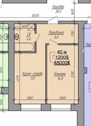 Продаж 1к квартири, 40 кв.м, пров.Цегельний фото 6 Продаж 1к квартири, 40 кв.м, пров.Цегельний фото 6