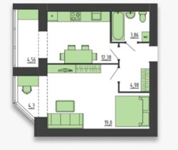 🏢 БЕЗ ДОДАТКОВИХ КОМІСІЙ! 🔥 Продаж 1-кімнатної квартири у ЖК Софія фото 2 🏢 БЕЗ ДОДАТКОВИХ КОМІСІЙ! 🔥 Продаж 1-кімнатної квартири у ЖК Софія фото 2