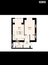 🏡 1-кімнатна квартира в ЖК “Перлина Проскурова 3” фото 3 🏡 1-кімнатна квартира в ЖК “Перлина Проскурова 3” фото 3