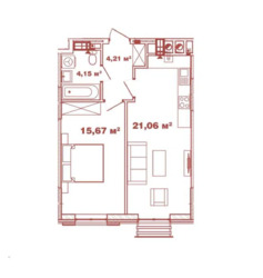 Продам квартиру ЖК Crystal Avenue 57000 фото 2 Продам квартиру ЖК Crystal Avenue 57000 фото 2