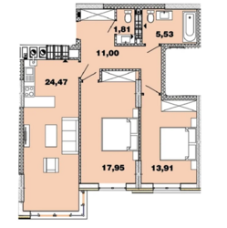   2-  74 2,  Crystal Avenue, 80000.  2
