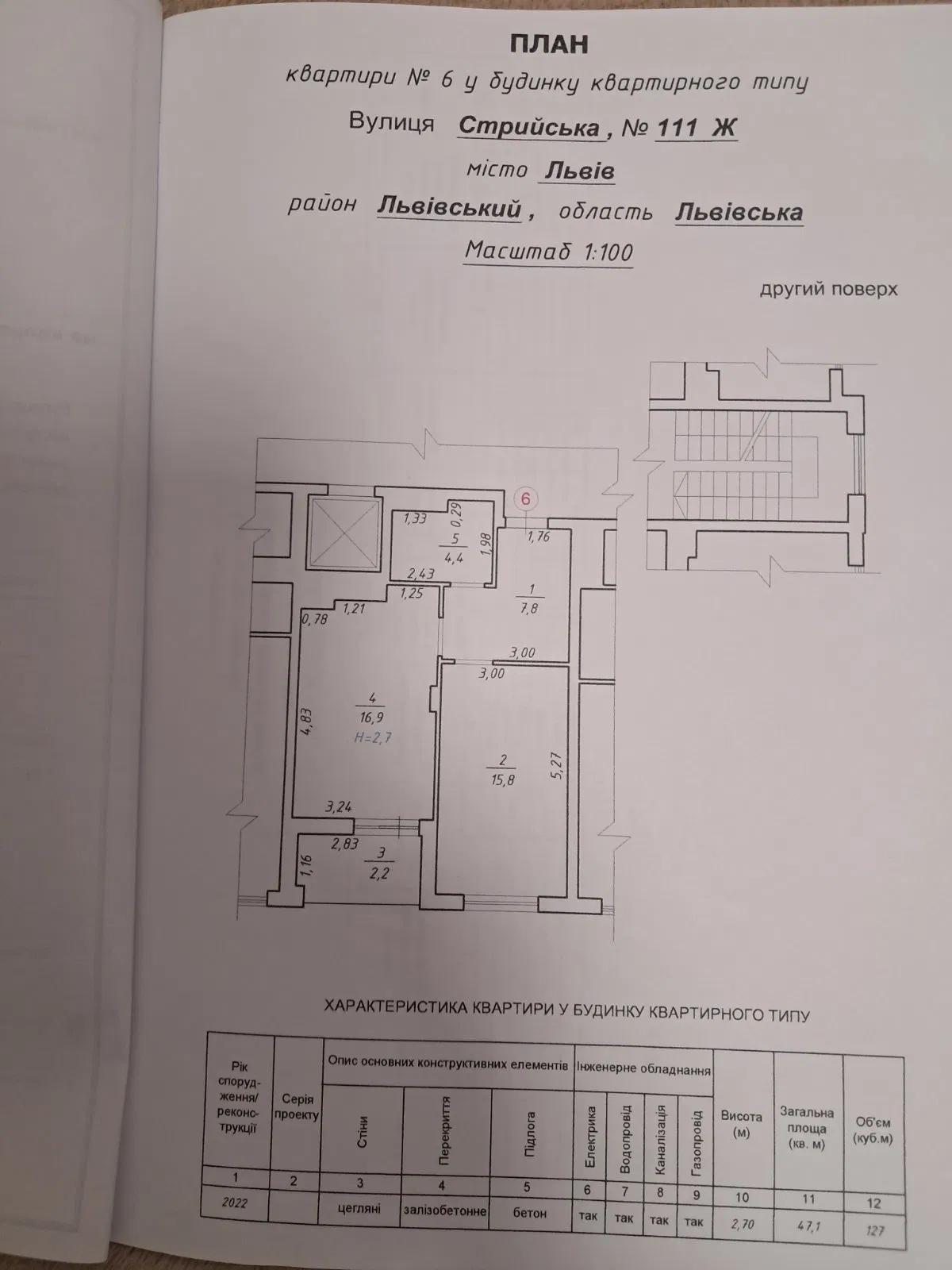 Продається квартира Львівська, Львів, Сихівський, Стрийська, 111Ж фото 1 Продається квартира Львівська, Львів, Сихівський, Стрийська, 111Ж фото 1