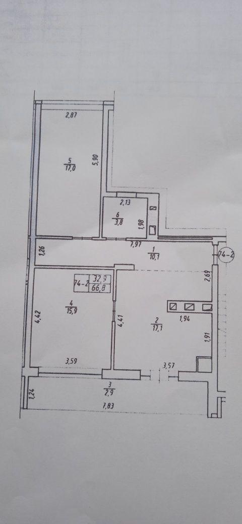 Квартира 2 кім новобуд Рясне 2 фото 1 Квартира 2 кім новобуд Рясне 2 фото 1