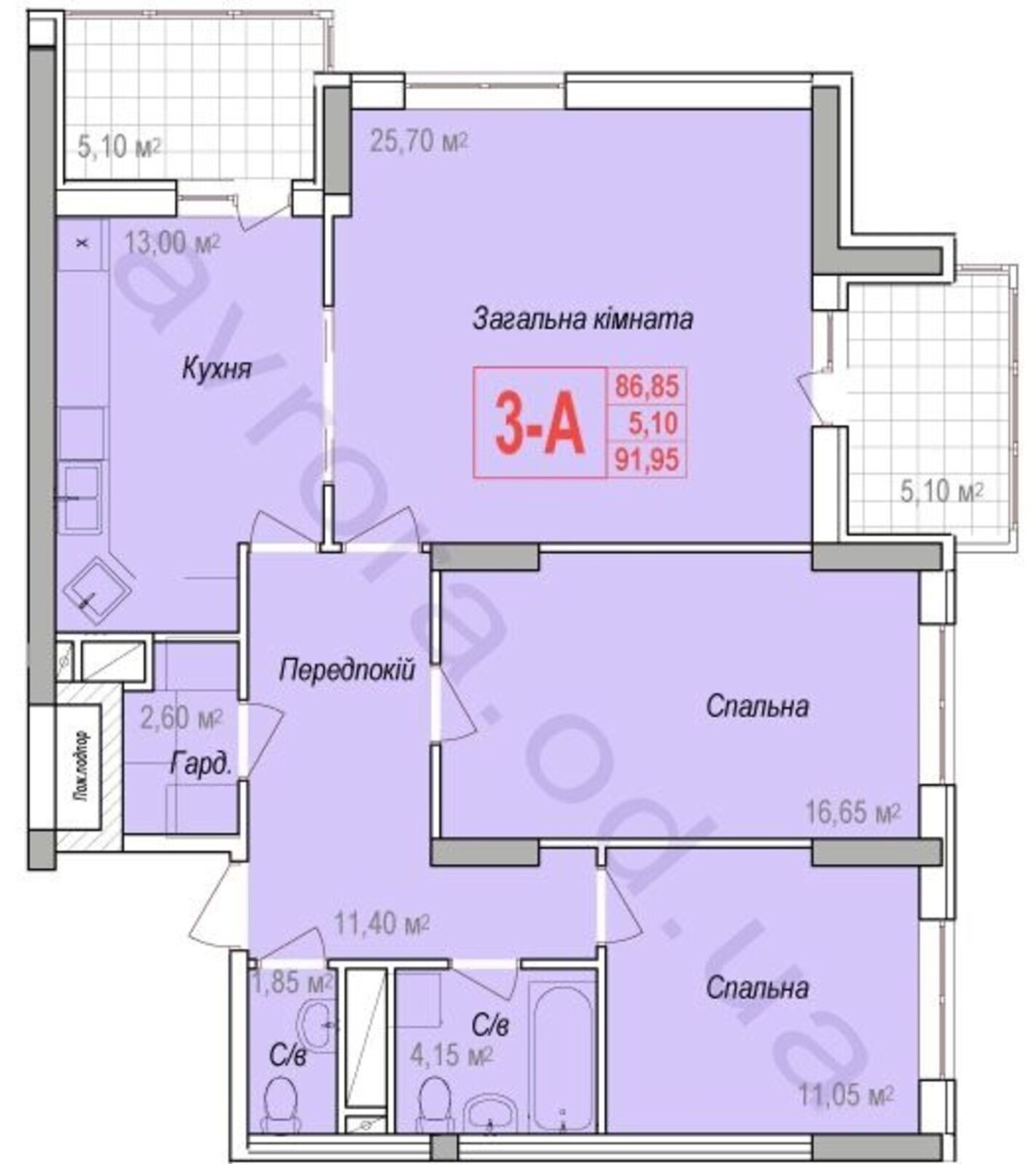 Продам 3-кімнатну квартиру в ЖК Аврора фото 1 Продам 3-кімнатну квартиру в ЖК Аврора фото 1