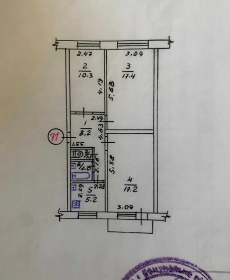 Продається 3-х кімнатна квартира. Ленінський район. Житловий стан фото 1 Продається 3-х кімнатна квартира. Ленінський район. Житловий стан фото 1