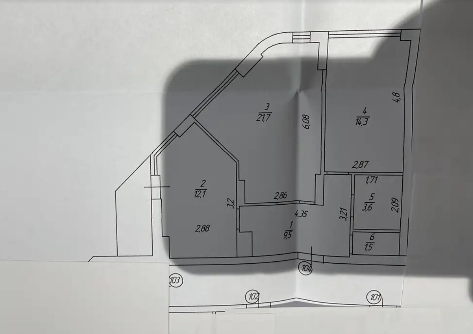 Продається 2-х кімнатна квартира в ЖК Лісопарковий, без ремонту фото 1 Продається 2-х кімнатна квартира в ЖК Лісопарковий, без ремонту фото 1