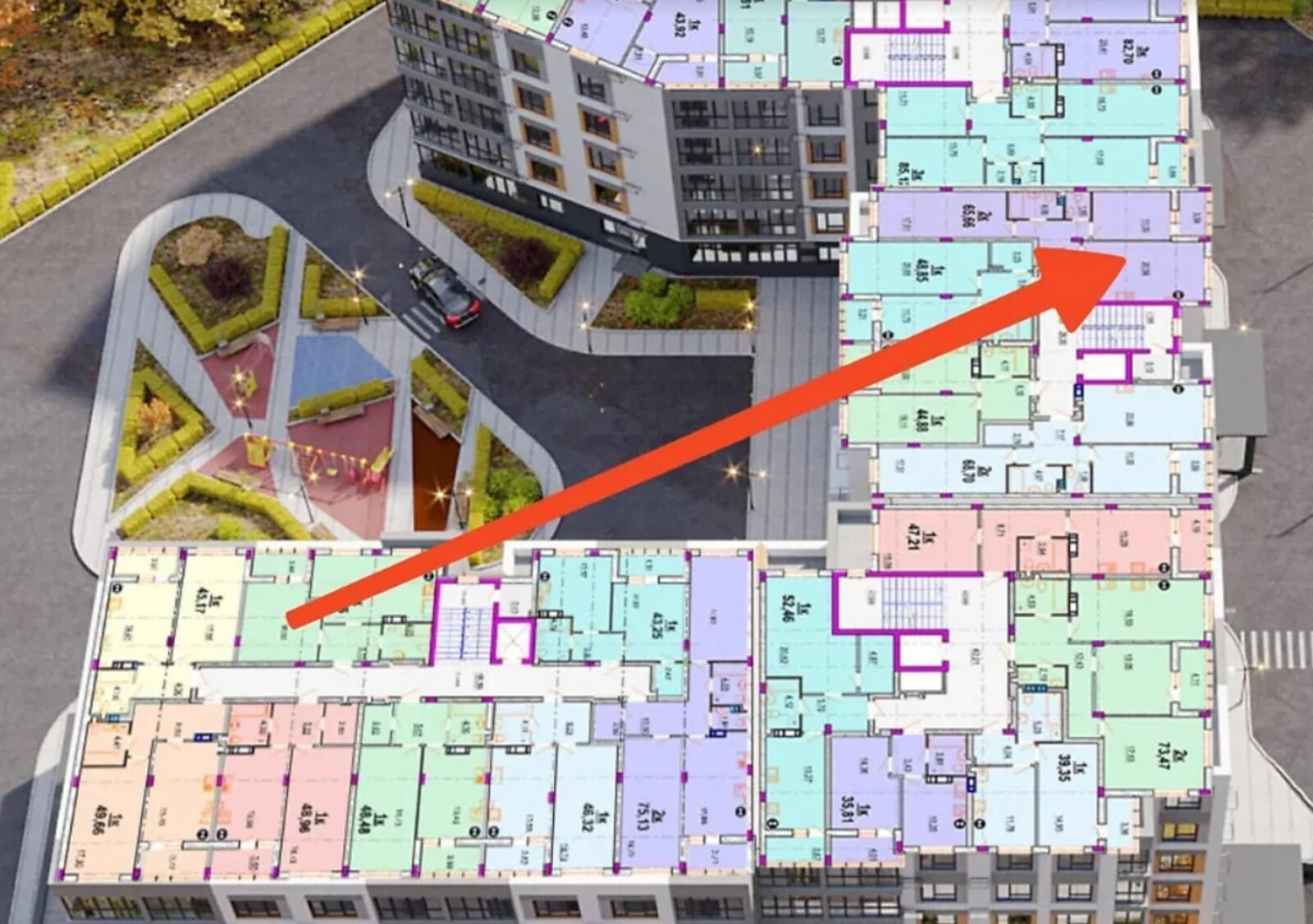 Продаж 2к квартири 65.66 кв. м на вул. Івана Богуна ЖК Родинний Маєток фото 1 Продаж 2к квартири 65.66 кв. м на вул. Івана Богуна ЖК Родинний Маєток фото 1