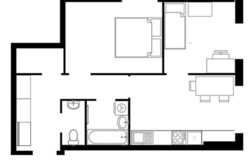 Продається 2-х кімнатна квартира в р-ні Поділля, новобуд, без ремонту. фото 1 Продається 2-х кімнатна квартира в р-ні Поділля, новобуд, без ремонту. фото 1