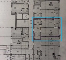 Продаж 1к квартири 50,51 кв. м на вул. Івана Богуна ЖК Родинний Маєток фото 7 Продаж 1к квартири 50,51 кв. м на вул. Івана Богуна ЖК Родинний Маєток фото 7