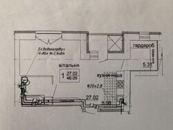 Продається 1-но кімнатна квартира, район Академічний, ремонт фото 2 Продається 1-но кімнатна квартира, район Академічний, ремонт фото 2