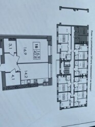 Продається 1-но кімнатна квартира в ЖК Foreste Home. Без ремонту. фото 3 Продається 1-но кімнатна квартира в ЖК Foreste Home. Без ремонту. фото 3