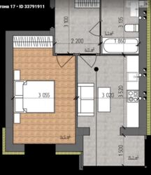 Продаж 1к квартири 42.8 кв. м на вул. Євгена Патона. ЖК Nova Koreя фото 1 Продаж 1к квартири 42.8 кв. м на вул. Євгена Патона. ЖК Nova Koreя фото 1
