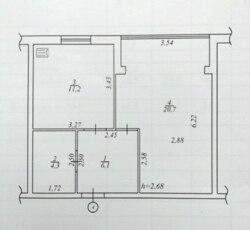 Продається 1-но кімнатна квартира р-н агрономічне, новобудова, без ремонту фото 10 Продається 1-но кімнатна квартира р-н агрономічне, новобудова, без ремонту фото 10
