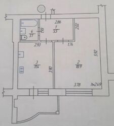 Продаж 1к квартири 43.1 кв. м на вул. Андрія Первозванного фото 1 Продаж 1к квартири 43.1 кв. м на вул. Андрія Первозванного фото 1