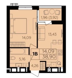 Продається 1-но кімнатна квартира в ЖК Сімейний Комфорт. Переуступка. фото 1 Продається 1-но кімнатна квартира в ЖК Сімейний Комфорт. Переуступка. фото 1