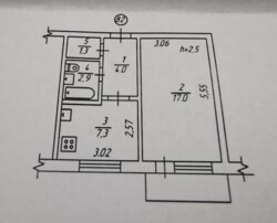 Продається 1-но кімнатна квартира в Центральній частині міста. фото 1 Продається 1-но кімнатна квартира в Центральній частині міста. фото 1