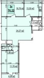 Продається 2-х кімнатна квартира в ЖК Слов'янський. Вигідна ціна. фото 14 Продається 2-х кімнатна квартира в ЖК Слов'янський. Вигідна ціна. фото 14