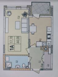 Продаж 1к квартири 44 кв. м на вул. Келецька фото 4 Продаж 1к квартири 44 кв. м на вул. Келецька фото 4