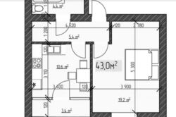 Продаж 1к квартири 43 кв. м на вул. Джерельна ЖК Джерельний фото 1 Продаж 1к квартири 43 кв. м на вул. Джерельна ЖК Джерельний фото 1