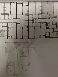 Продається 1-но кімнатна квартира в новобудові. ЖК Лісопарковий, без ремонту. фото 2 Продається 1-но кімнатна квартира в новобудові. ЖК Лісопарковий, без ремонту. фото 2