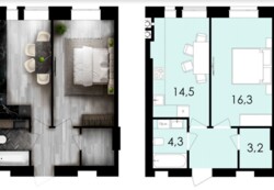  1-     Forest Home.  1