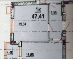 Продаж 1к квартири 47.41 кв. м ЖК Родинний Маєток фото 5 Продаж 1к квартири 47.41 кв. м ЖК Родинний Маєток фото 5