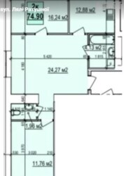 Продається 3-х кімнатна квартира в р-ні Вишенька. Новобудова. фото 3 Продається 3-х кімнатна квартира в р-ні Вишенька. Новобудова. фото 3
