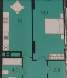 Продається 1-но кімнатна квартира, чорнова. ЖК Лісопарковий (р-н Слов'янка) фото 2 Продається 1-но кімнатна квартира, чорнова. ЖК Лісопарковий (р-н Слов'янка) фото 2