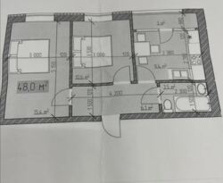 Продаж 2к квартири 52 кв. м на вул. Джерельна ЖК Джерельний фото 3 Продаж 2к квартири 52 кв. м на вул. Джерельна ЖК Джерельний фото 3