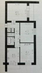 Продается 3-комнатная квартира в самом центре города. фото 2 Продается 3-комнатная квартира в самом центре города. фото 2