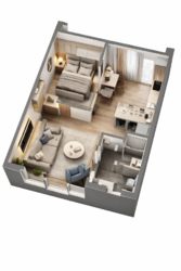 Квартира в ЖК «Набережний квартал » фото 2 Квартира в ЖК «Набережний квартал » фото 2