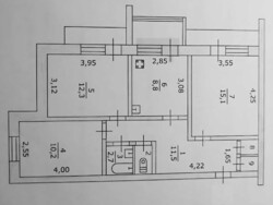Продам 3 -х комнатную квартиру / Левый берег, 2 м. фото 19 Продам 3 -х комнатную квартиру / Левый берег, 2 м. фото 19