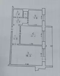 Продам 2-х комнатную квартиру на левом берегу / 4 мкр. фото 13 Продам 2-х комнатную квартиру на левом берегу / 4 мкр. фото 13
