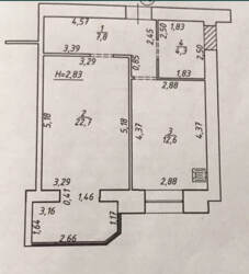 Продаж 1-кімнатної квартири вул.Харківська ЖК Зарічний фото 2 Продаж 1-кімнатної квартири вул.Харківська ЖК Зарічний фото 2