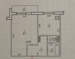 Продаж 1-кімнатної квартири вул. Героїв Крут фото 7 Продаж 1-кімнатної квартири вул. Героїв Крут фото 7