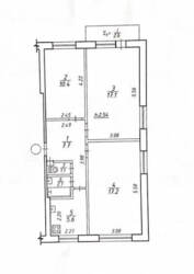 Продаж 3-кімнатної квартири вул. Р.Атаманюка фото 2 Продаж 3-кімнатної квартири вул. Р.Атаманюка фото 2