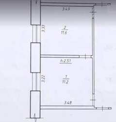 Продаж 2-кімнатного гуртожитку вул. Харківська (ЦЕНТР) фото 6 Продаж 2-кімнатного гуртожитку вул. Харківська (ЦЕНТР) фото 6