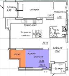 Продаж 3-кімнатної квартири вул. Інтернаціоналістів Новобудова з А/О фото 2 Продаж 3-кімнатної квартири вул. Інтернаціоналістів Новобудова з А/О фото 2