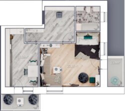 Продаж 1 кімнатної квартири вул. ЗСУ ЖК Айсберг фото 2 Продаж 1 кімнатної квартири вул. ЗСУ ЖК Айсберг фото 2