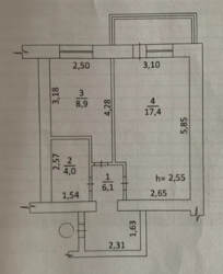 Продаж 1-кімнатної квартири вул. М.Сумцова фото 2 Продаж 1-кімнатної квартири вул. М.Сумцова фото 2