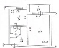Продаж 1-кімнатної квартири пр.Свободи (Прокоф’єва) фото 2 Продаж 1-кімнатної квартири пр.Свободи (Прокоф’єва) фото 2