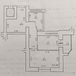 Продаж 1-кімнатної квартири (за фактом двокімнатна) вул. Г. Кондратьєва фото 3 Продаж 1-кімнатної квартири (за фактом двокімнатна) вул. Г. Кондратьєва фото 3