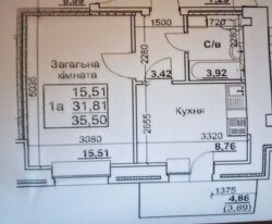 Продаж 1-кімнатної квартири вул. Луганська (Центр міста) фото 2 Продаж 1-кімнатної квартири вул. Луганська (Центр міста) фото 2